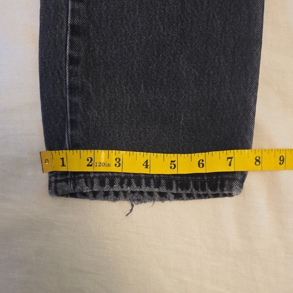 Vintage Levi's 501 Jeans Perfect Faded Black - Picture 7 of 11
